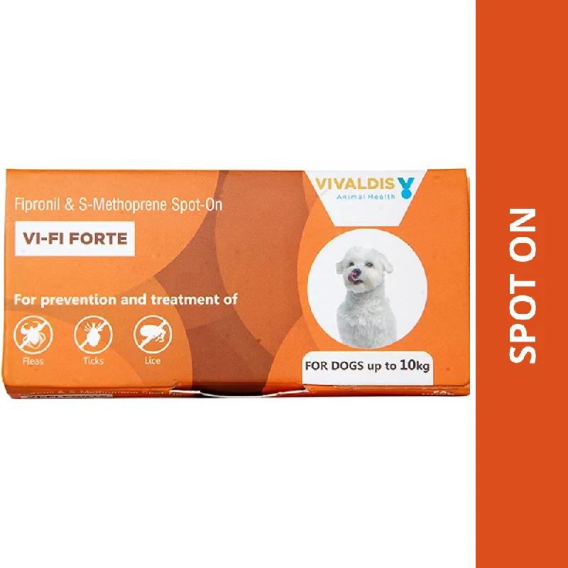 Vivaldis VI FI Forte Tick and Flea Control Spot On for Dogs