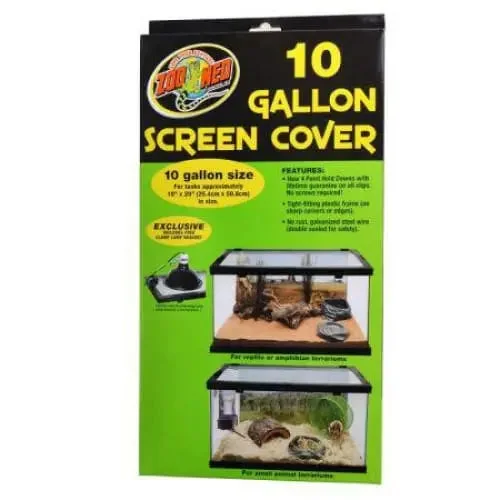 Zoo Med 10 Gallon Tank Screen Cover 20" x 10"